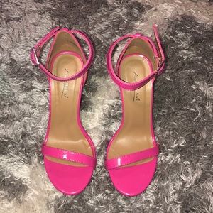Pink heels